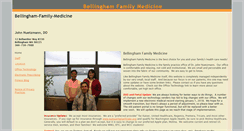 Desktop Screenshot of bellinghamfamilymedicine.com